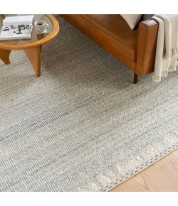 Livabliss Sadie SID2303 Denim Cream Area Rug 8 ft. X 10 ft. Rectangle