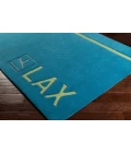 Surya Solid Bold Light Blue SLB-6812 2ft.6in. x 8ft. Rect. Rug