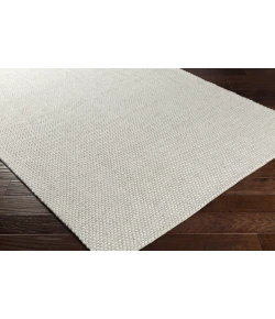 Surya Solo SLO14 Light Gray White Area Rug 3 ft. 3 in. X 5 ft. 3 in. Rectangle