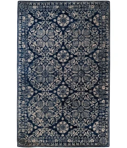 Surya Smithsonian SMI2112 Dark Blue Light Gray Area Rug 2 ft. 6 in. X 8 ft. Runner