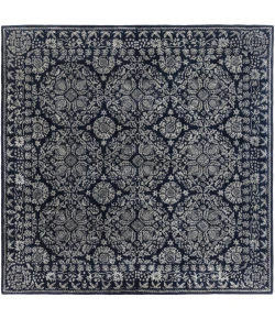 Surya Smithsonian SMI2112 Dark Blue Light Gray Area Rug 8 ft. Square