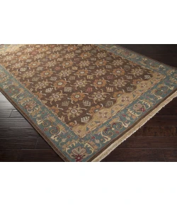 Surya Soumek SMK100 Dark Chocolate Slate Area Rug 6 ft. X 9 ft. Rectangle