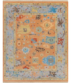 Surya Sumela SML2301 Peach Light Slate Area Rug 6 ft. X 9 ft. Rectangle