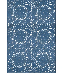 Surya Sanibel SNB4015 Bright Blue Area Rug 8 ft. Round
