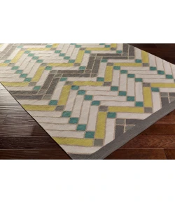 Surya Savannah SNH8002 Lime Teal Area Rug 2 ft. X 3 ft. Rectangle