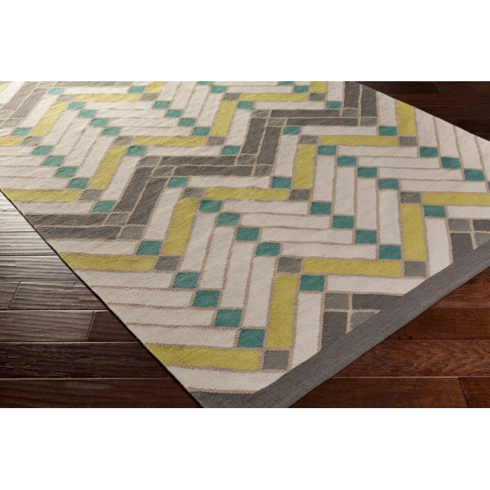 Surya Savannah Grass Green SNH-8002 5ft. x 7ft.6in. Rect. Rug