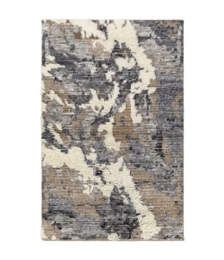 Surya Socrates SOC2300 Cream Charcoal Area Rug 5 ft. X 7 ft. 6 in. Rectangle