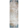 Surya Solar SOR2301 Sky Blue Dark Blue Area Rug 3 ft. X 5 ft. Rectangle