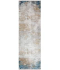 Surya Solar Sky Blue SOR-2301 3 ft. 3 in. X 9 ft. 10 in. Rect. Rug