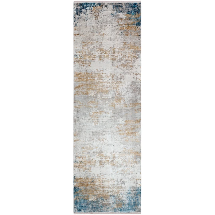 Surya Solar Sky Blue SOR-2301 3 ft. 3 in. X 9 ft. 10 in. Rect. Rug