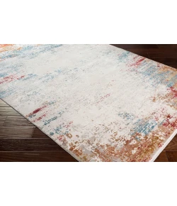 Surya Solar SOR2303 Burnt Orange Bright Yellow Area Rug 9 ft. 6 in. X 13 ft. Rectangle