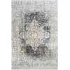Surya Solar SOR2305 Black Gray Area Rug 6 ft. 7 in. X 9 ft. 6 in. Rectangle