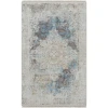 Surya Solar SOR2306 Sky Blue Dark Blue Area Rug 10 ft. X 14 ft. Rectangle