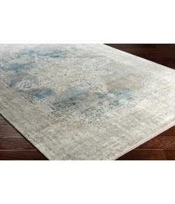Surya Solar SOR2306 Sky Blue Dark Blue Area Rug 2 ft. X 3 ft. Rectangle