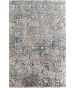 Surya Solar SOR2307 Sky Blue Dark Blue Area Rug 6 ft. 7 in. X 9 ft. 6 in. Rectangle