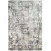 Surya Solar SOR2308 Black Gray Area Rug 6 ft. 7 in. X 9 ft. 6 in. Rectangle