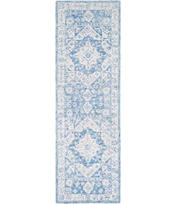 Livabliss Serafina SRF2018 Pale Blue Ivory Area Rug 2 ft. 6 in. X 8 ft. Runner