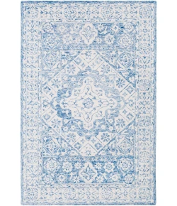 Livabliss Serafina SRF2018 Pale Blue Ivory Area Rug 5 ft. X 7 ft. 6 in. Rectangle