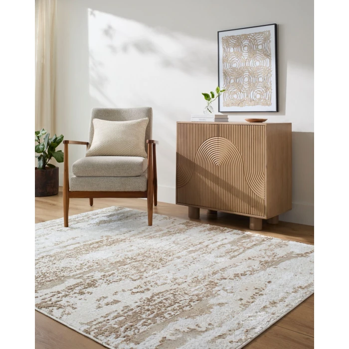 Livabliss Sunrise Tan SRI-2308 2 ft. X 2 ft. 11 in. Rect. Rug