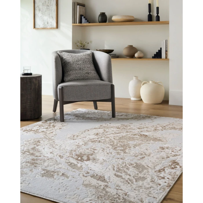 Livabliss Sunrise Tan SRI-2314 7 ft. 10 in. X 10 ft. Rect. Rug