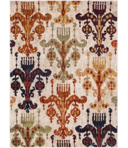 Livabliss Serapi SRP1015 Bright Orange Tan Area Rug 9 ft. 2 in. X 12 ft. 6 in. Rectangle