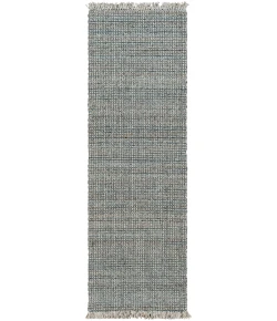 Surya Sara SRU2300 Light Slate Charcoal Area Rug 2 ft. 6 in. X 8 ft. Runner