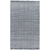 Surya Sara SRU2301 Light Slate Charcoal Area Rug 6 ft. X 9 ft. Rectangle