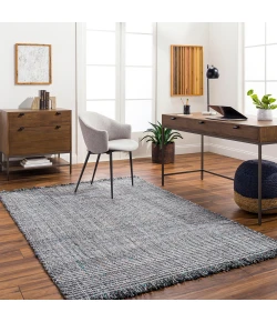 Surya Sara SRU2301 Light Slate Charcoal Area Rug 10 ft. X 14 ft. Rectangle