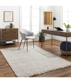 Surya Sara SRU2302 Gray Brown Area Rug 9 ft. X 12 ft. Rectangle