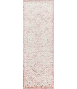 Livabliss St tropez SRZ2315 Pale Pink Plum Area Rug 2 ft. 7 in. X 10 ft. Runner