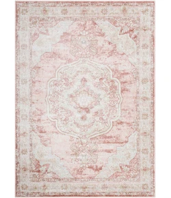 Livabliss St tropez SRZ2321 Plum Pale Pink Area Rug 7 ft. 10 in. Square