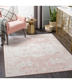 Livabliss St tropez SRZ2326 Pale Pink Plum Area Rug 7 ft. 10 in. Square