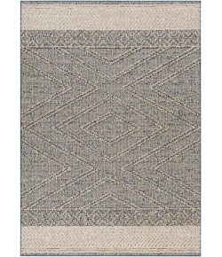 Livabliss Sarasota SSO2305 Blue Taupe Area Rug 5 ft. X 7 ft. Rectangle