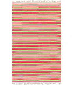 Surya Steps STP9001 Ivory Pink Area Rug 8 ft. X 10 ft. Rectangle