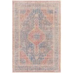 Livabliss Subtle SUB2312 Dark Blue Red Area Rug 9 ft. 2 in. X 12 ft. Rectangle