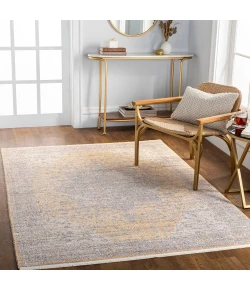 Livabliss Subtle SUB2322 Mustard Ivory Area Rug 9 ft. 2 in. X 12 ft. Rectangle