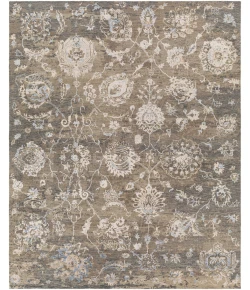 Surya Sufi SUF2302 Charcoal Taupe Area Rug 6 ft. X 9 ft. Rectangle