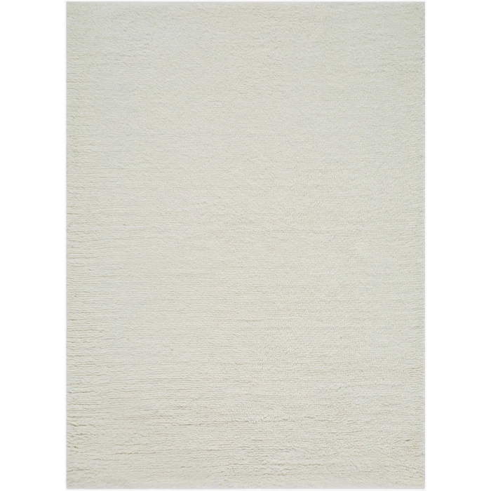 LIVABLISS Snuggle The prominent color in this home decor item is 'Ivory'. SUG-2300 5ft. x 7ft. Rect. Rug