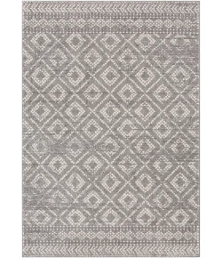 Livabliss Sunderland SUN2302 Medium Gray Light Gray Area Rug 5 ft. 3 in. X 7 ft. 3 in. Rectangle