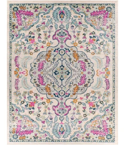 Livabliss Sunderland SUN2312 Bright Pink Aqua Area Rug 7 ft. 10 in. X 10 ft. 3 in. Rectangle
