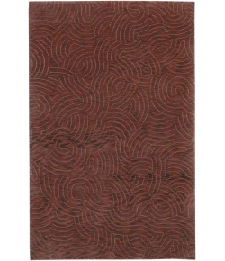Surya Shibui SH7400 Red Burgundy Sand Area Rug 2 ft. X 3 ft. Rectangle