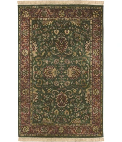 Surya Taj Mahal TJ837 Dark Forest Green Multi Area Rug 8 ft. Square