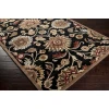 Livabliss Caesar CAE1053 Black Camel Area Rug 6 ft. Round