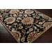 Livabliss Caesar CAE1053 Black Camel Area Rug 4 ft. X 6 ft. Rectangle