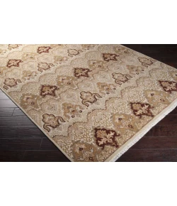 Surya Cambridge CMB8002 Taupe Dark Brown Area Rug 5 ft. 6 in. X 8 ft. 6 in. Rectangle