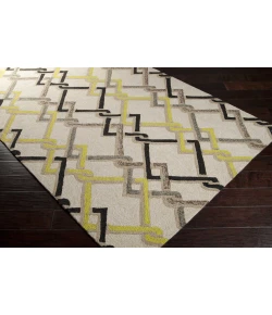 Surya Rain RAI1122 Khaki Dark Brown Area Rug 8 ft. Round