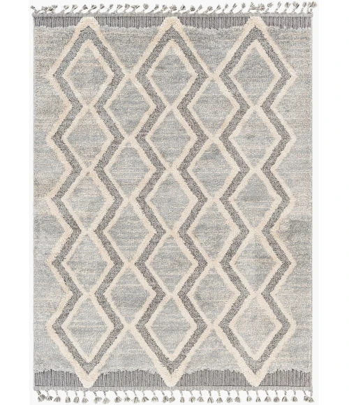 LIVABLISS Sousse Gray SUS-2301 5ft.6in. x 7ft.3in. Rect. Rug