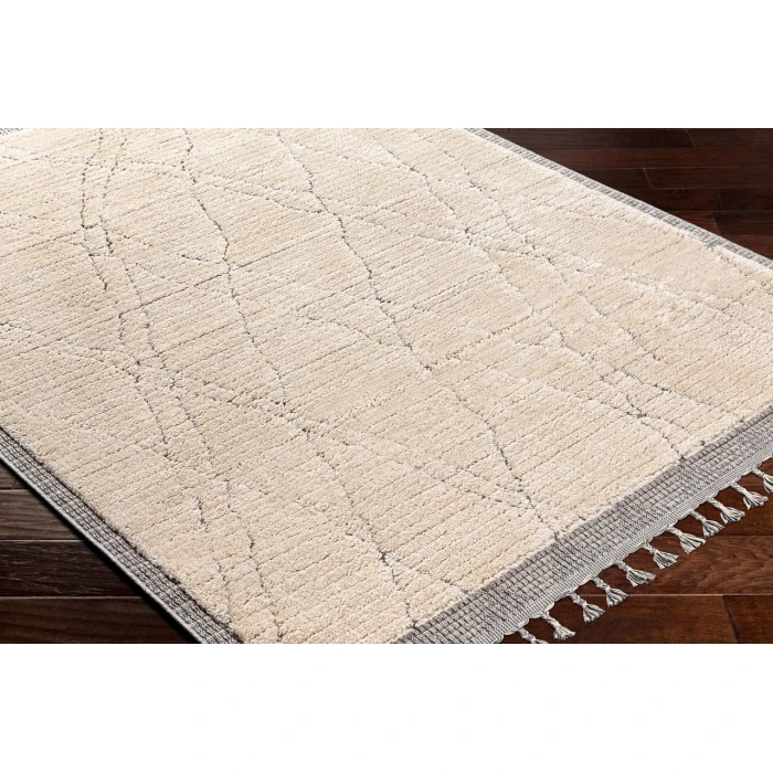 LIVABLISS Sousse Light Beige SUS-2303 5ft.6in. x 7ft.3in. Rect. Rug