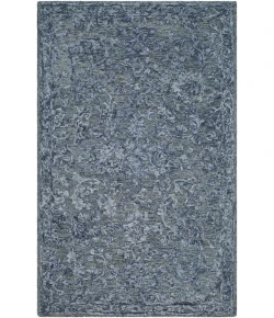 LIVABLISS Shiv Classics Slate Blue SVC-2301 5ft. x 8ft. Rect. Rug