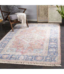 Surya Sivas SVS2303 Dark Blue Cream Area Rug 2 ft. X 3 ft. Rectangle